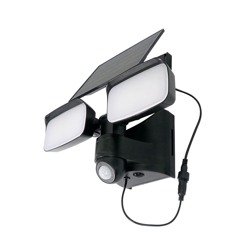 LED Solarstrahler mit Sensor LED/9W/3,7V 3600 mAh IP54