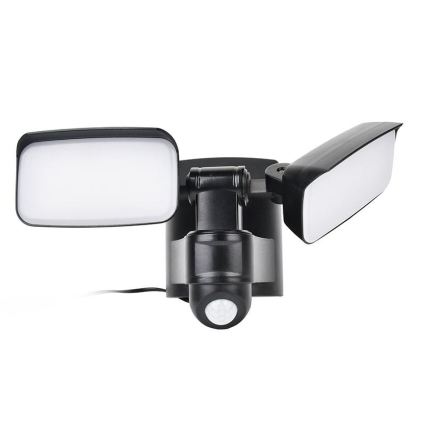 LED Solarstrahler mit Sensor LED/9W/3,7V 3600 mAh IP54