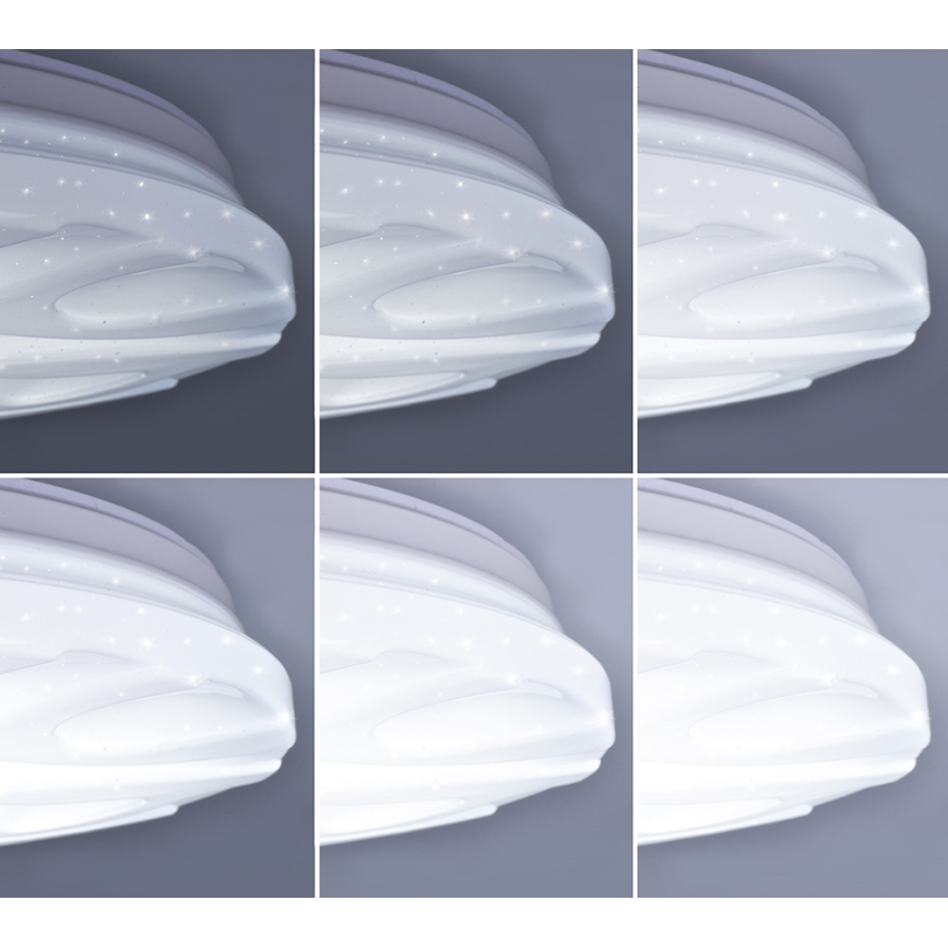 LED Deckenleuchte dimmbar WAVE LED/60W/230V + Fernbedienung
