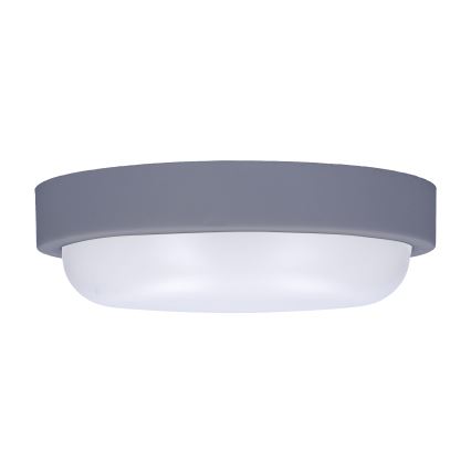 LED-Wandleuchte für Außenbereiche LED/13W/230V 4000K IP54 grau rund