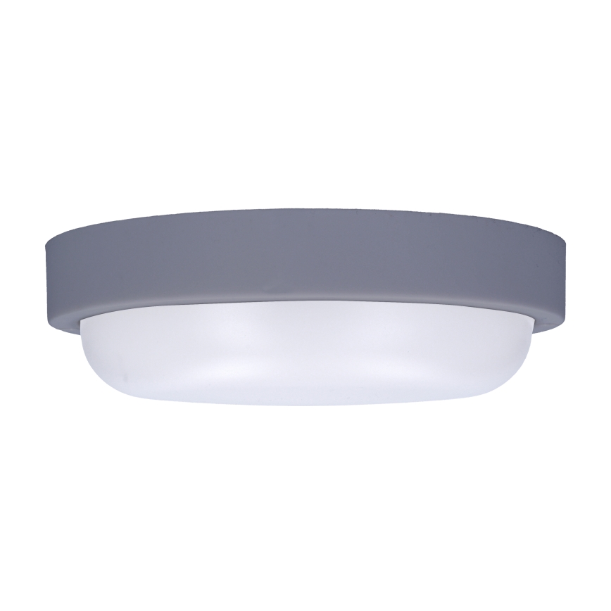 LED-Wandleuchte für Außenbereiche LED/13W/230V 4000K IP54 grau rund