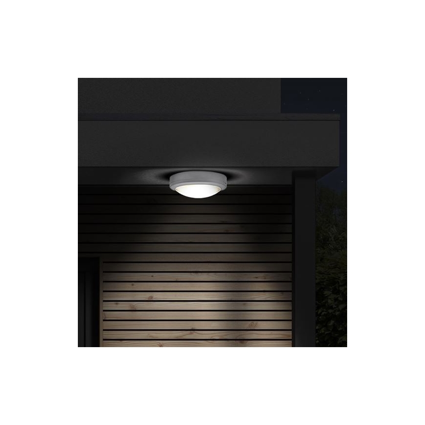 LED-Deckenleuchte für den Außenbereich SIENA LED/13W/230V IP54 d 17 cm weiß