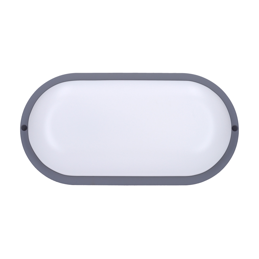 LED-Wandleuchte für den Außenbereich LED/20W/230V 4000K IP54 grau oval