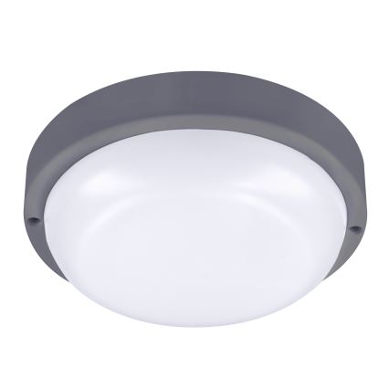 LED-Wandleuchte für Außenbereiche LED/20W/230V 4000K IP54 grau rund