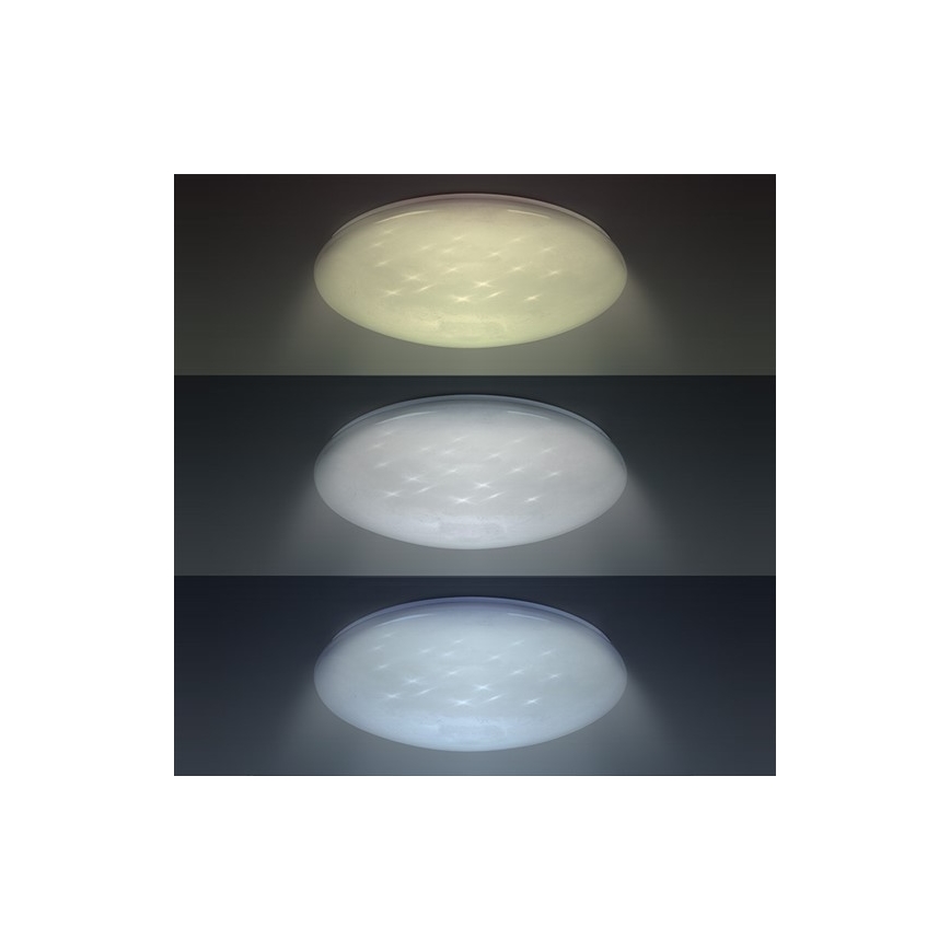 LED Dimmbares Deckenleuchte STAR LED/24W/230V + Fernbedienung
