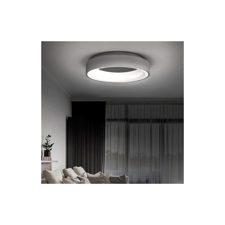 Dimmbare LED Deckenleuchte TREVISO LED/48W/230V + Fernbedienung