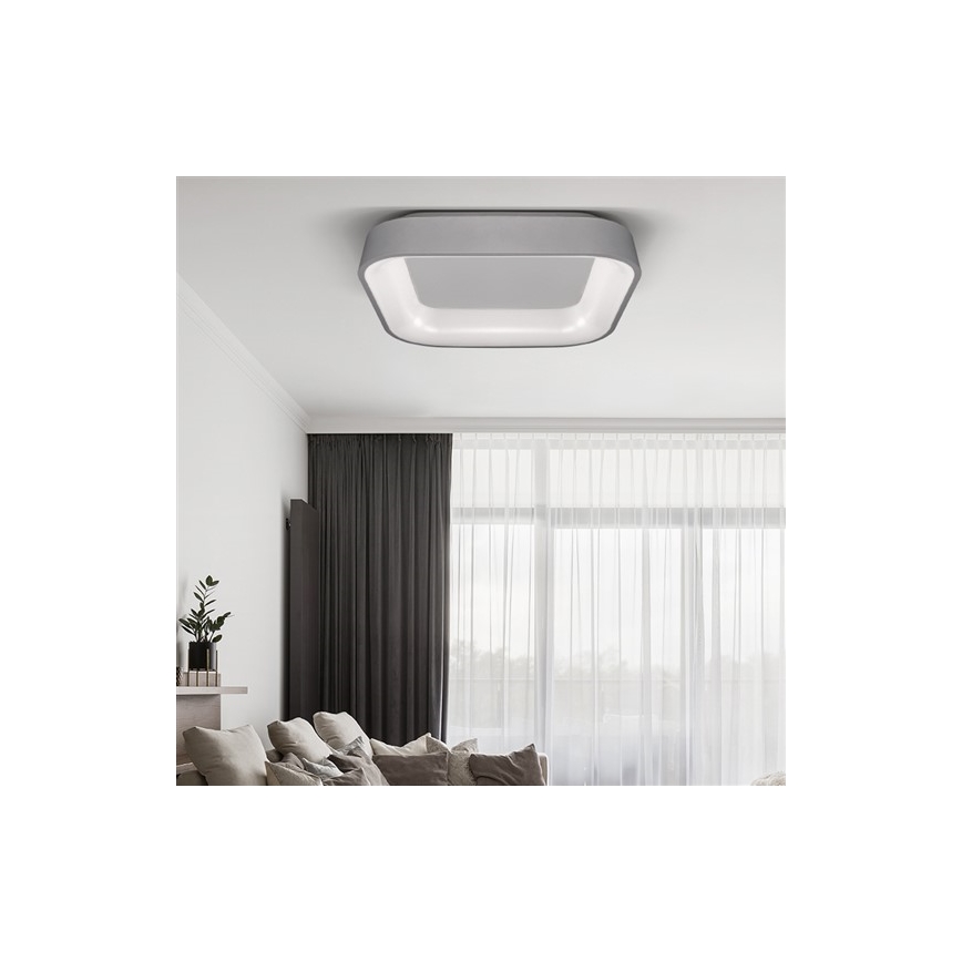 Dimmbare LED Deckenleuchte TREVISO LED/48W/230V + Fernbedienung