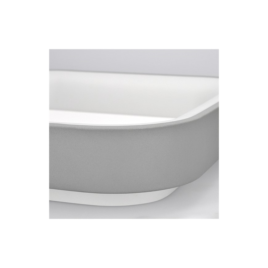 Dimmbare LED Deckenleuchte TREVISO LED/48W/230V + Fernbedienung