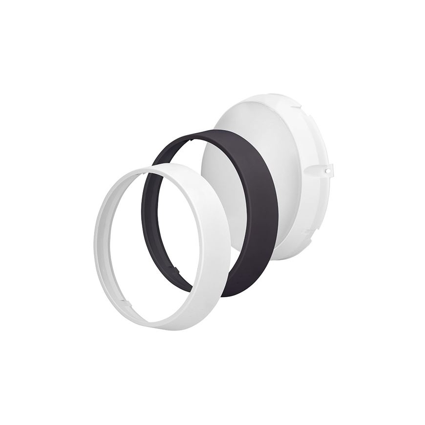 LED-Außenwandleuchte 2-in-1 LED/20W/230V 3000/4000/6500K IP65 Ø 22 cm