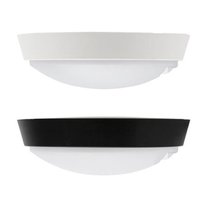 LED-Außenwandleuchte mit 2‑in‑1‑Sensor, LED/20 W/230 V, 3000/4000/6500 K, IP65, Ø 22 cm