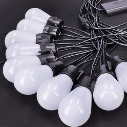 Dimmbare LED-RGB-Dekokette für den Außenbereich LED/10W/230V 20m IP44