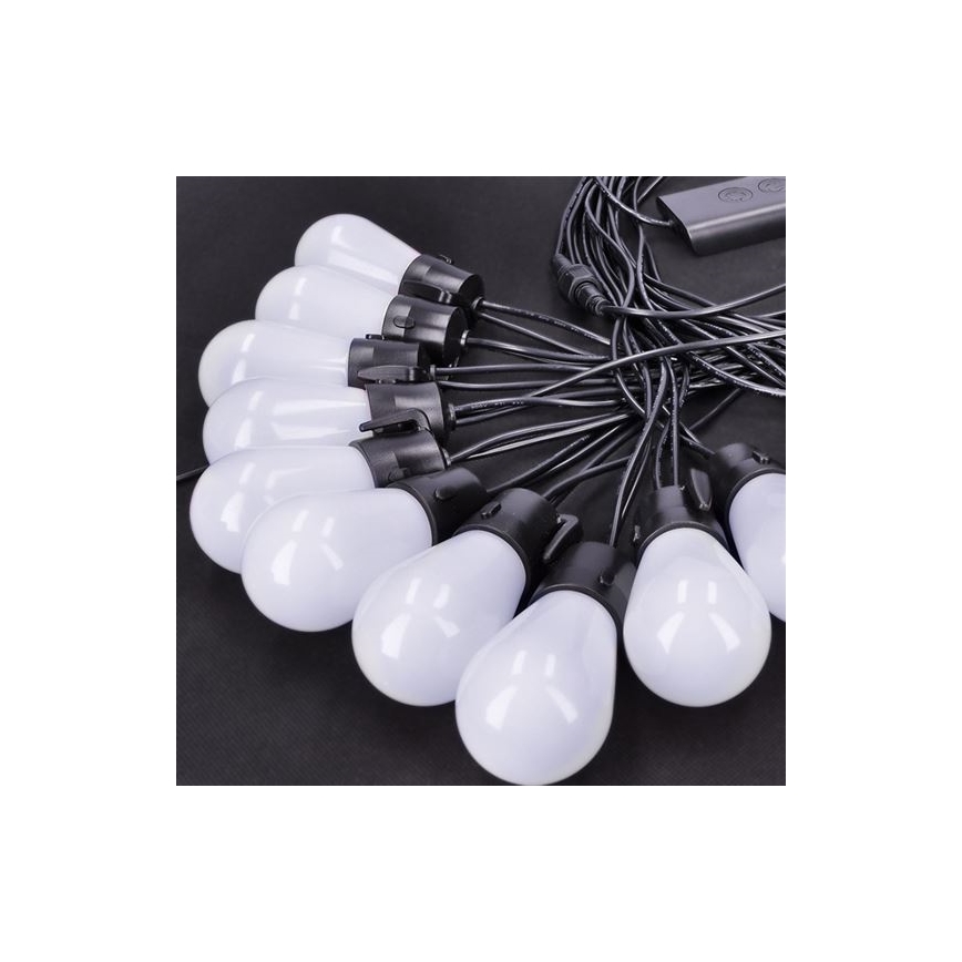 Dimmbare LED-RGB-Dekokette für den Außenbereich LED/10W/230V 20m IP44