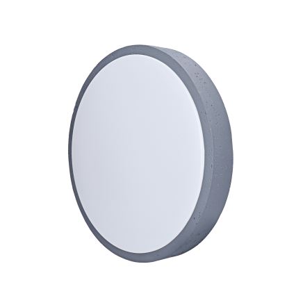 Dimmbare LED-Deckenleuchte GREY LED/48W/230V 3000-6500K grau d 38 cm + Fernbedienung