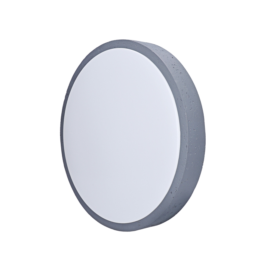Dimmbare LED-Deckenleuchte GREY LED/48W/230V 3000-6500K grau d 38 cm + Fernbedienung