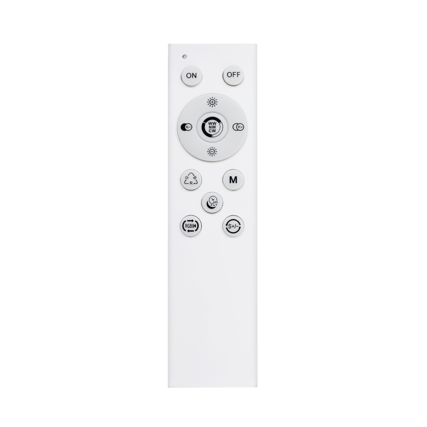 Dimmbare LED-RGB-Deckenleuchte FLOCO LED/30W/230V 3000-6500K + RGB/6W d 40cm + Fernbedienung