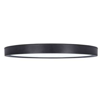Dimmbare LED-Deckenleuchte ESTELA LED/36W/230V d 30 cm schwarz + Fernbedienung
