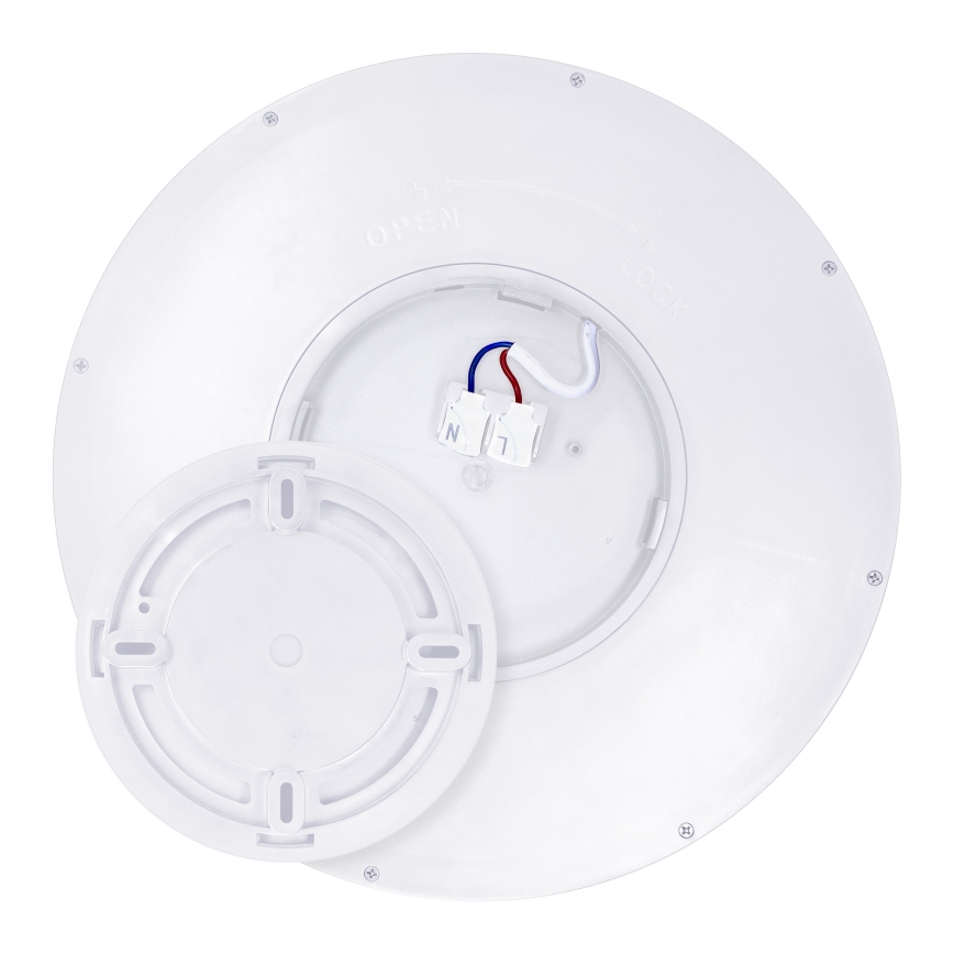 Dimmbare LED-Deckenleuchte ESTELA LED/36W/230V d 30 cm weiß + Fernbedienung