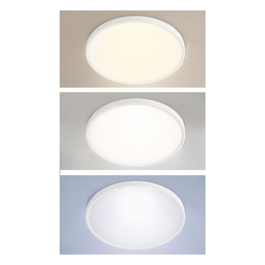 LED-dimmbare Deckenaufbau-/Pendelleuchte LED/50W/230V 3000-6500K + Fernbedienung