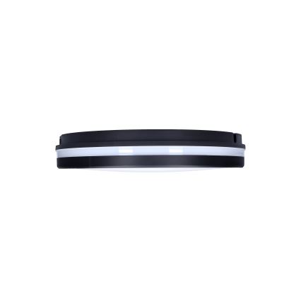 Dimmbare LED-Deckenleuchte für den Außenbereich LED/18W/22W/26W/230V 3000/4000/6500K IP65 schwarz