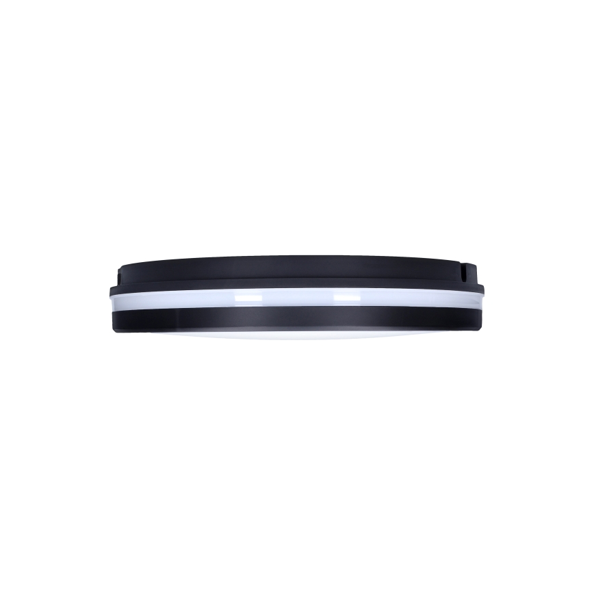 Dimmbare LED-Deckenleuchte für den Außenbereich LED/18W/22W/26W/230V 3000/4000/6500K IP65 schwarz