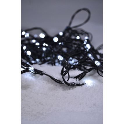 Aussen-Weihnachtskette 10m 200xLED/230V weiss