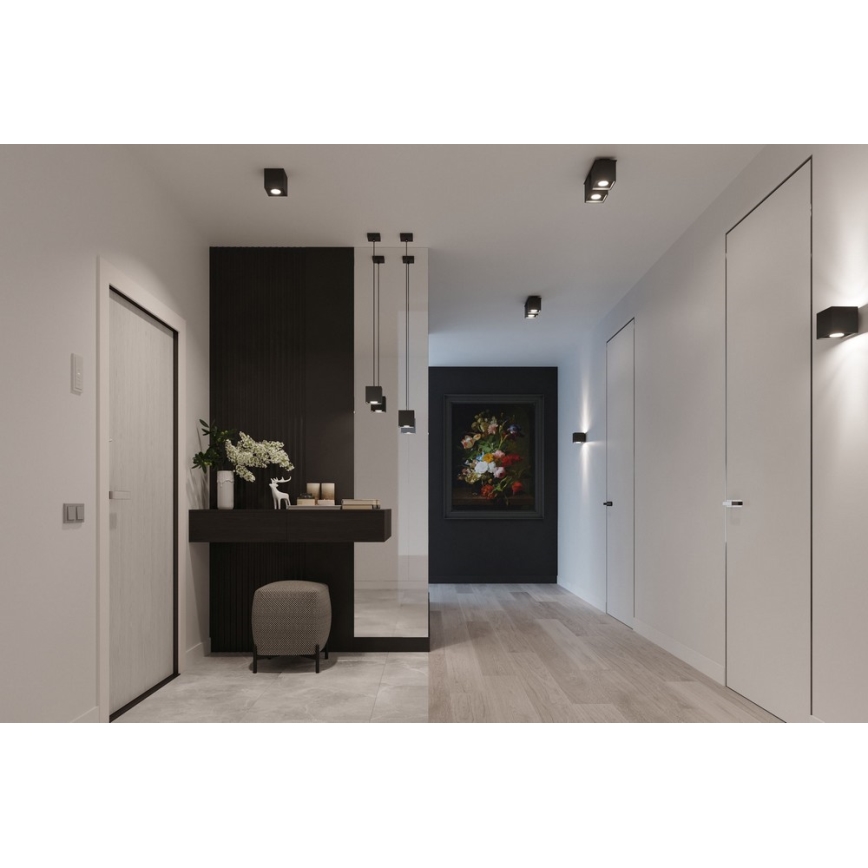 Strahler QUAD 2 2xGU10/40W/230V schwarz