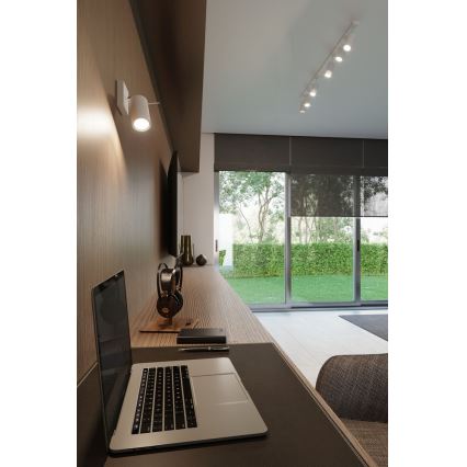 Sollux SL.0090 - Deckenleuchte RING 4 4xGU10/40W/230V weiß