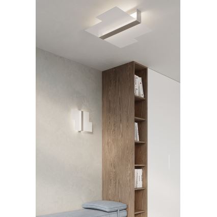 Deckenleuchte MASSIMO 2xE27/60W/230V weiß/glänzendes Chrom