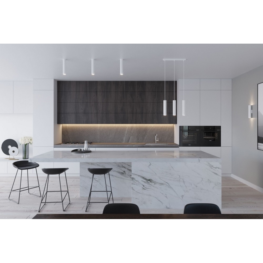 Sollux SL.0323 - Hängeleuchte LAGOS 1 1xGU10/40W/230V weiß