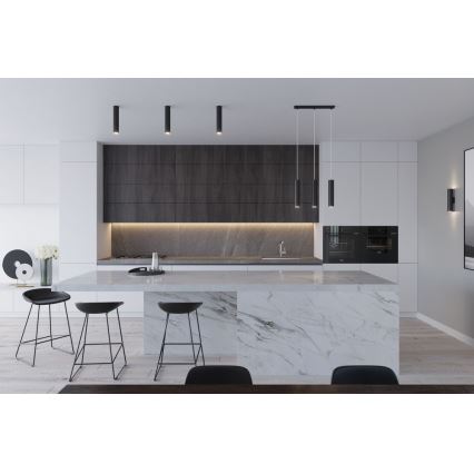 Sollux SL.0327 - Hängeleuchte LAGOS 1 1xGU10/40W/230V schwarz