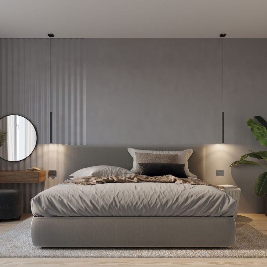 Sollux SL.0470 - Hängeleuchte PASTELO 3 3xG9/40W/230V schwarz