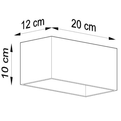 Wandleuchte QUAD MAXI 2xG9/40W/230V