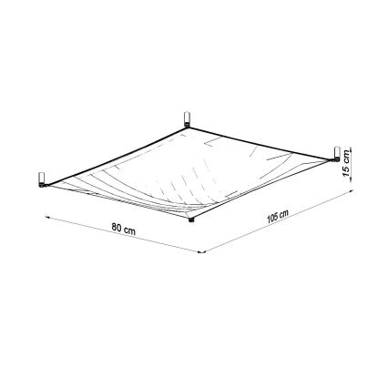 LED Deckenleuchte LUNA 2xG13/8,5W/230V 8x10,5 cm weiß