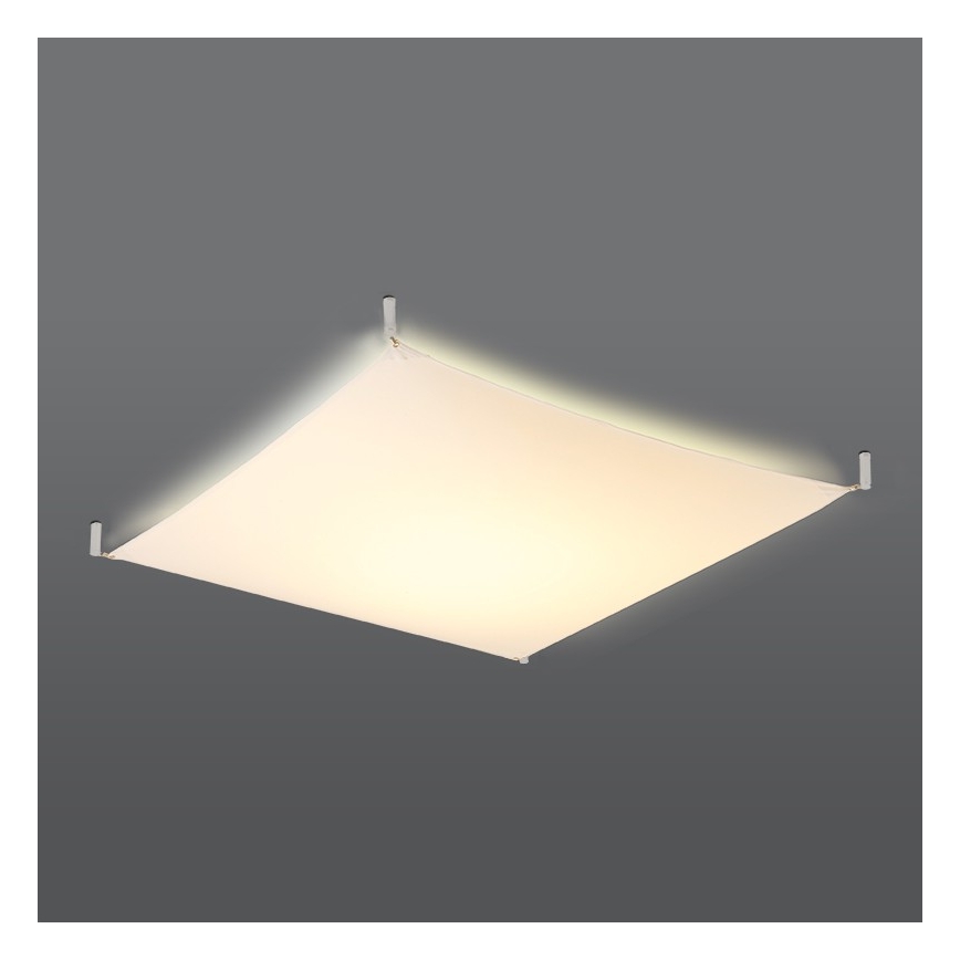 LED-Deckenleuchte LUNA 4xG13/8,5W/230V 105x105 cm weiß