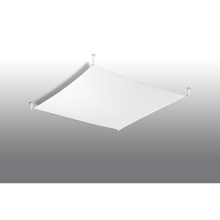 LED-Deckenleuchte LUNA 4xG13/8,5W/230V 105x105 cm weiß