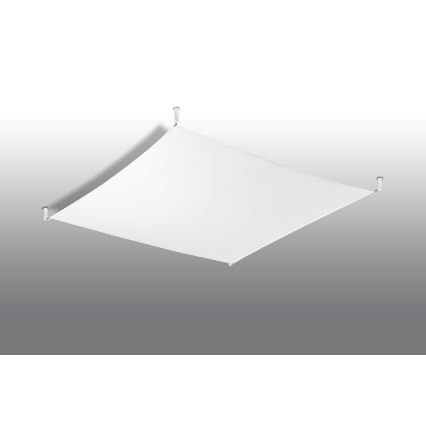 LED-Deckenleuchte LUNA 6xG13/8,5W/230V 14x14 cm weiß