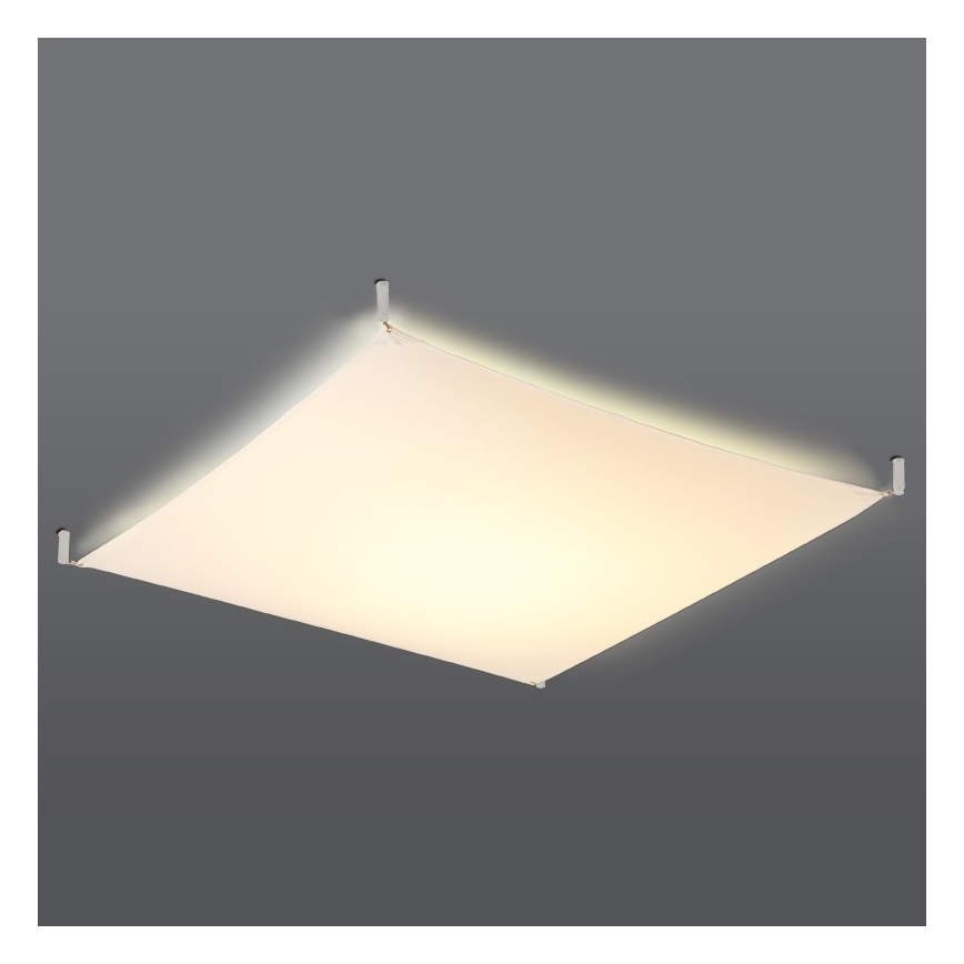 LED-Deckenleuchte LUNA 6x G13 / 8,5 W / 230 V 140 x 140 cm weiß