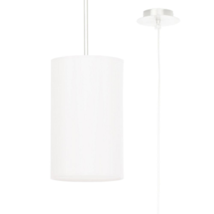 Kronleuchter an Schnur OTTO 1xE27/60W/230V d. 15 cm weiß
