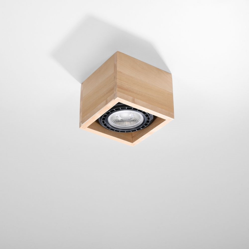Deckenleuchte QUATRO AR111 1xGU10/40W/230V Buche