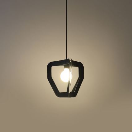 Kronleuchter an Schnur TRES 1xE27/60W/230V schwarz
