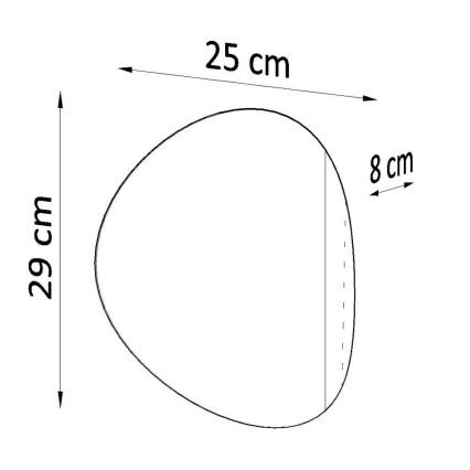 Wandleuchte SENSES 2xG9/40W/230V weiß