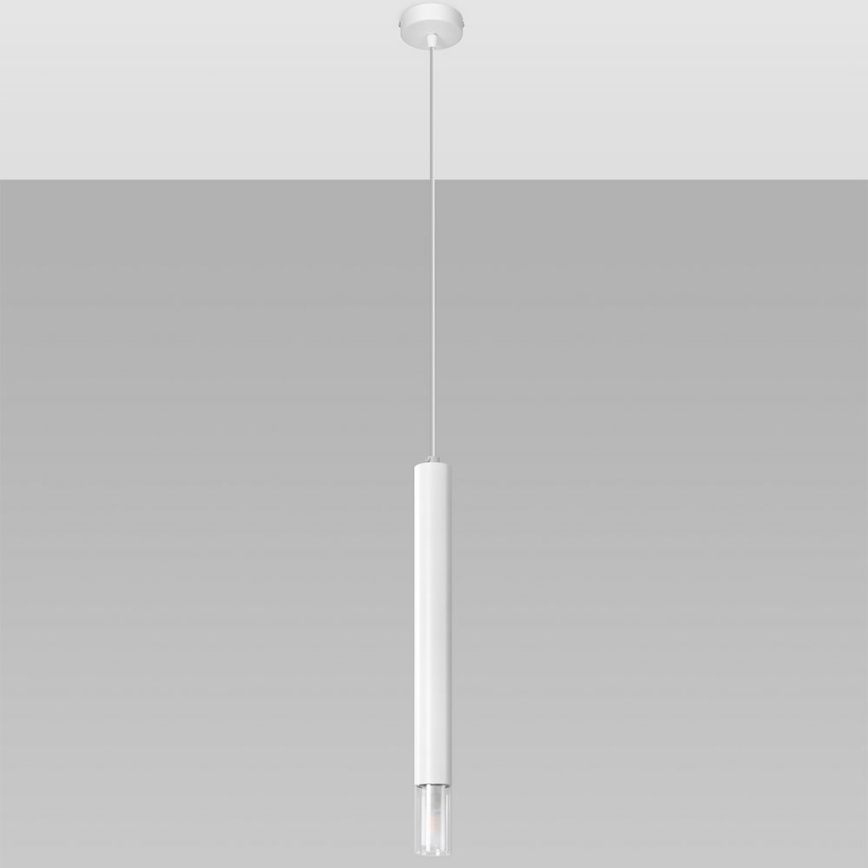 Hängeleuchte VIZIER 1xG9/12W/230V weiß