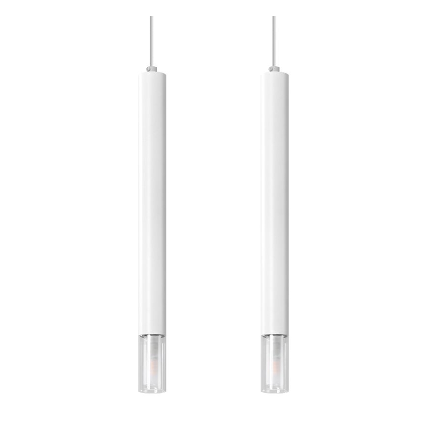 Hängeleuchte VIZIER 2xG9/40W/230V weiß