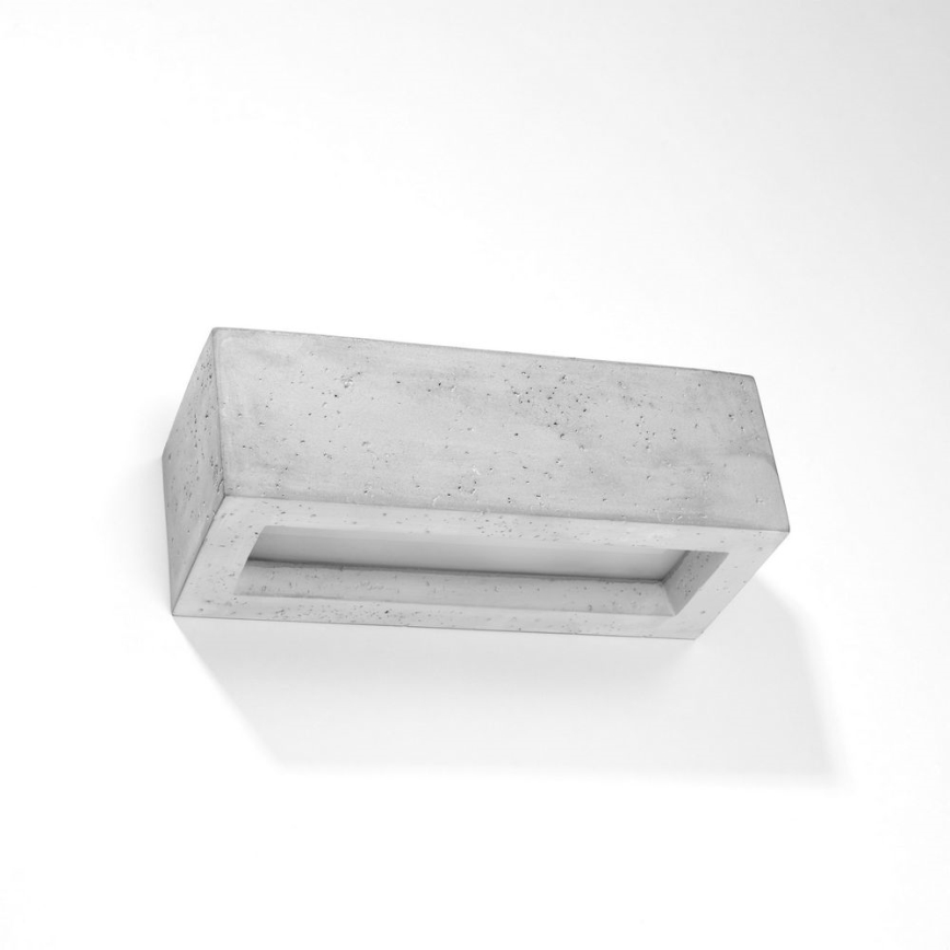 Wandleuchte Beton 30 SL.0992 Sollux VEGA 1xE27/60W/230V - cm