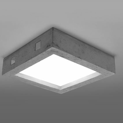 LED Deckenleuchte RIZA LED/18W/230V Beton