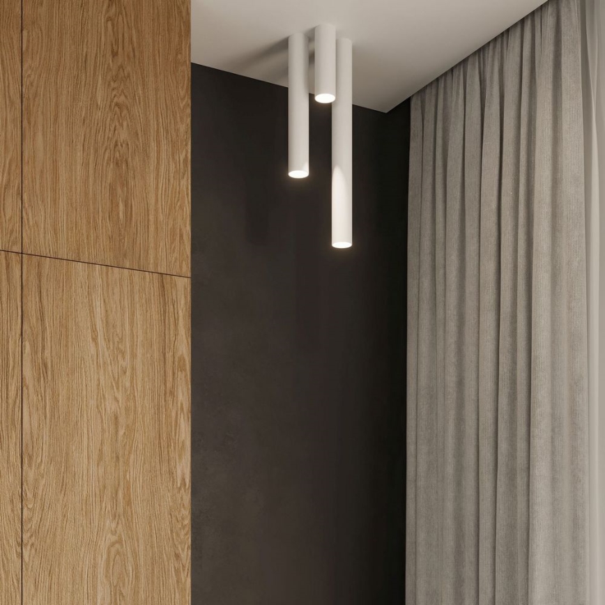Strahler LAGOS 1xGU10/10W/230V 20 cm weiß