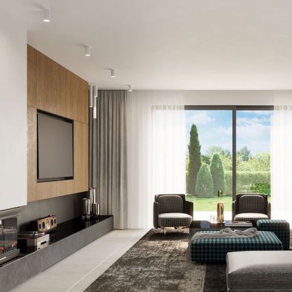 Strahler LAGOS 1xGU10/10W/230V 60 cm weiß