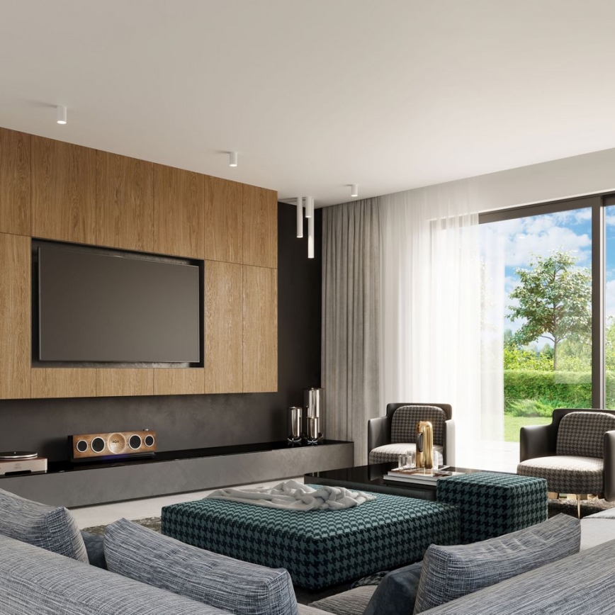 Strahler LAGOS 1xGU10/10W/230V 60 cm weiß
