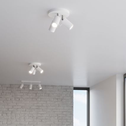 Strahler RING 3xGU10/10W/230V weiß