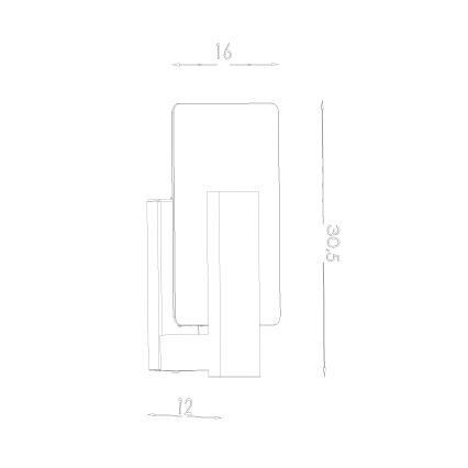Wandleuchte LAPPO 1xE14/10W/230V beige
